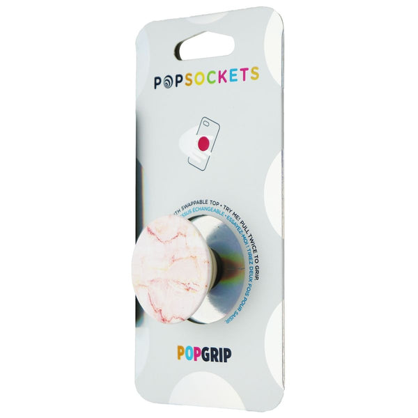 PopSockets Phone Grip with Expanding Kickstand for All Smartphones - Rose Marble