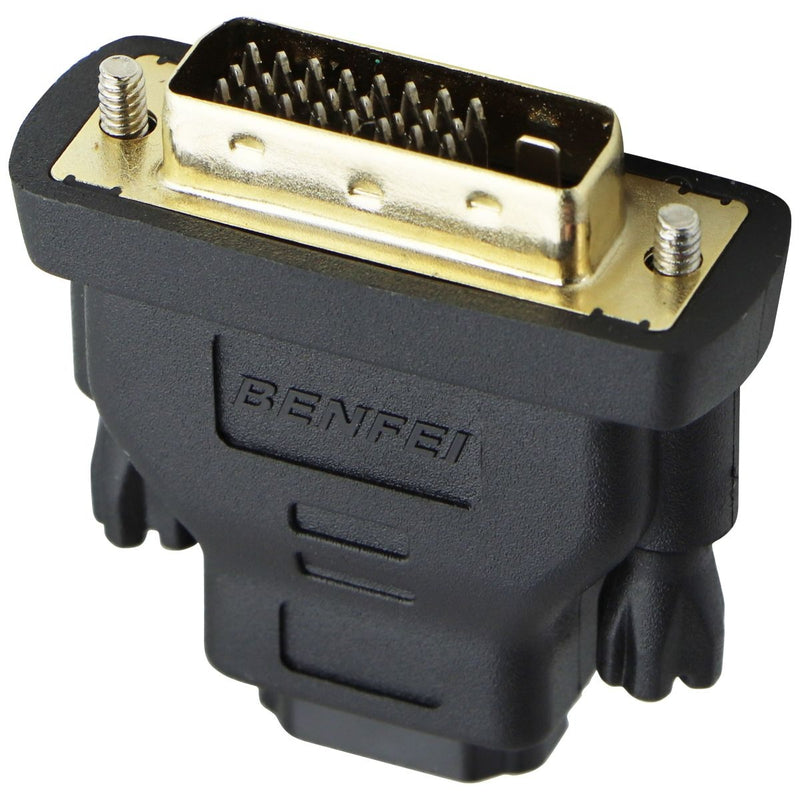 BENFEI DVI Male to HDMI Female Adapter - Black (Pair, Set of 2)