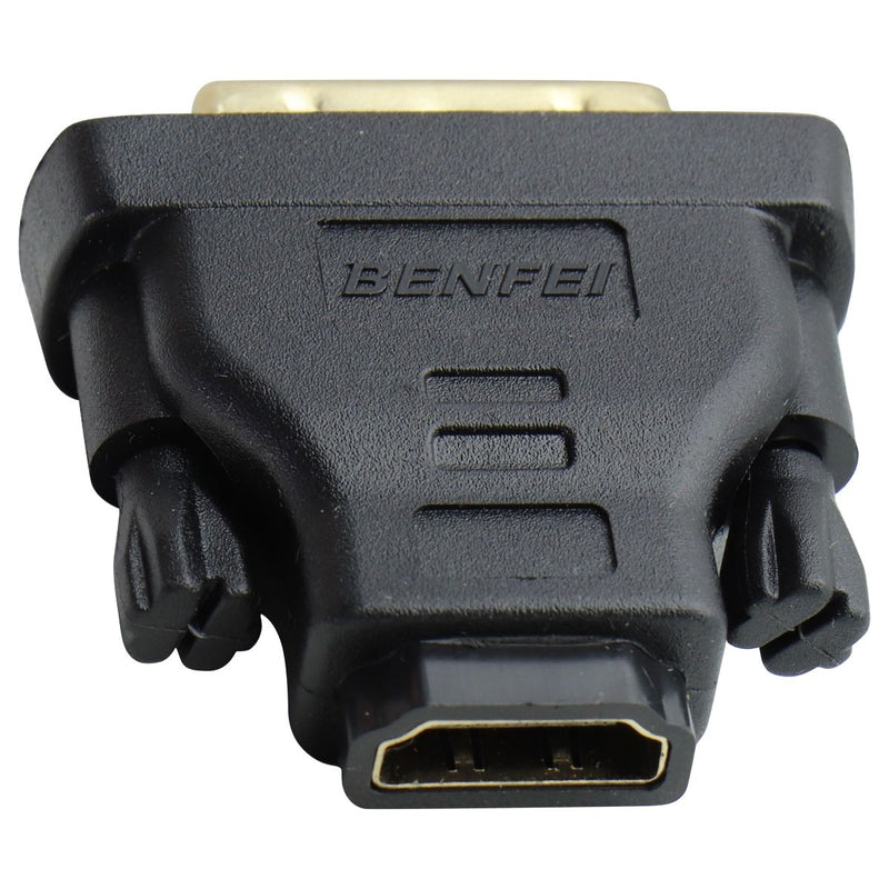 BENFEI DVI Male to HDMI Female Adapter - Black (Pair, Set of 2)