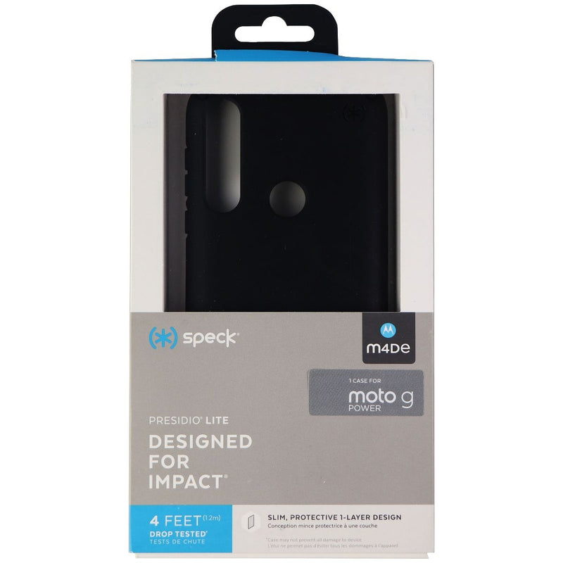 Speck Presidio Lite Case for Motorola G Power - Black