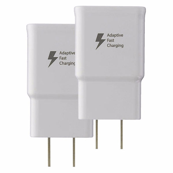 2-Pack of OEM Samsung Adaptive Fast Charging Adapters - White (EP-TA20JWE)