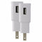 2-Pack of OEM Samsung Adaptive Fast Charging Adapters - White (EP-TA20JWE)