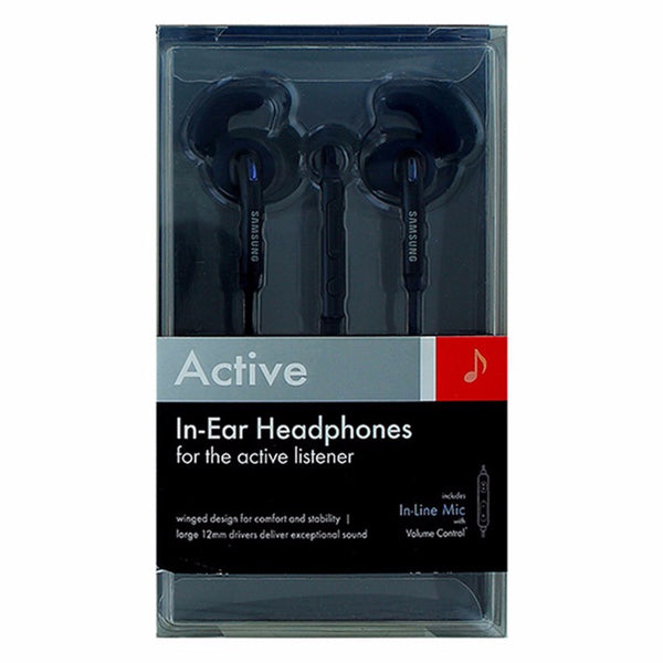 Samsung Active In-Ear Headphones w/ Mic Blue