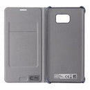 Samsung Wallet Flip Cover for Galaxy Note5 - Silver
