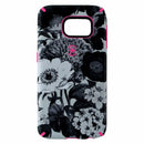 Speck CandyShell Inked Case for Galaxy S6 - Vintage Bouquet Gray/Shocking Pink