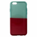 Insignia Soft Shell Case for Apple iPhone 6S / 6 - Translucent Teal & Red