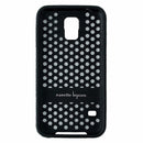 Nanette Lepore Dual Layer Case for Samsung Galaxy S5 Black and Gray Lace Design