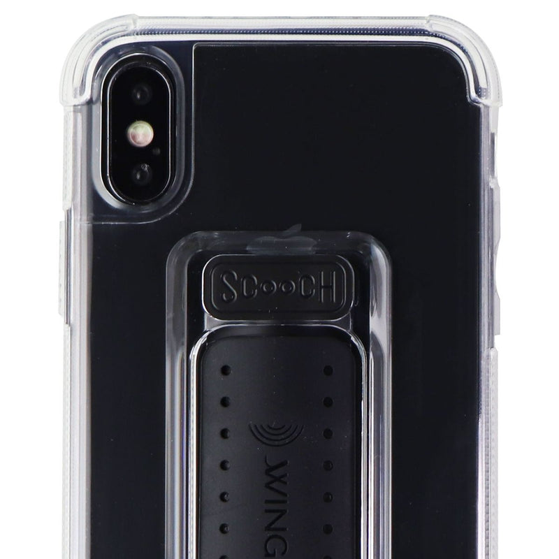 Scooch Wingman Series 5 in 1 Case with Kickstand for Apple iPhone XS / X - Clear