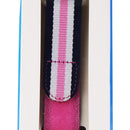 Gizmo Nylon Band for GizmoWatch Adult Size - Pink/White/Navy Stripe (X53NNB)