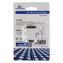 Kingwin DVI-I (Male) 24+5 to VGA HD 15 Female Adapter for HDTV - White