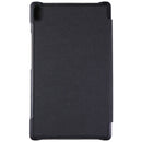 Verizon Folio Hard Case & Tempered Glass for Lenovo Tab 4 8 Plus - Black
