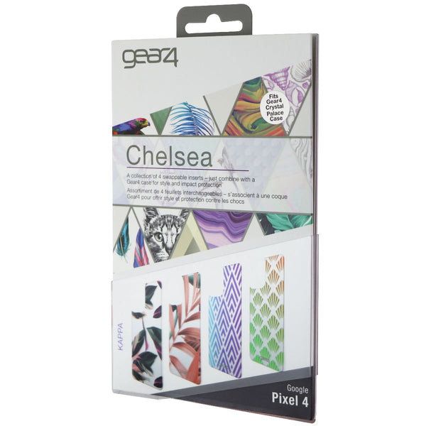 ZAGG Swappable Inserts for Google Pixel 4 Chelsea Cases - Kappa Edition