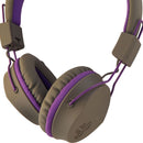JLab Audio JBuddies Studio Over-ear Kids Headphones with Mic - Gray / Purple