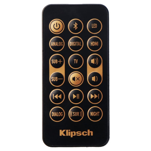Klipsch Remote Control (XFQIX30G) for Select Klipsch Sound Systems - Black