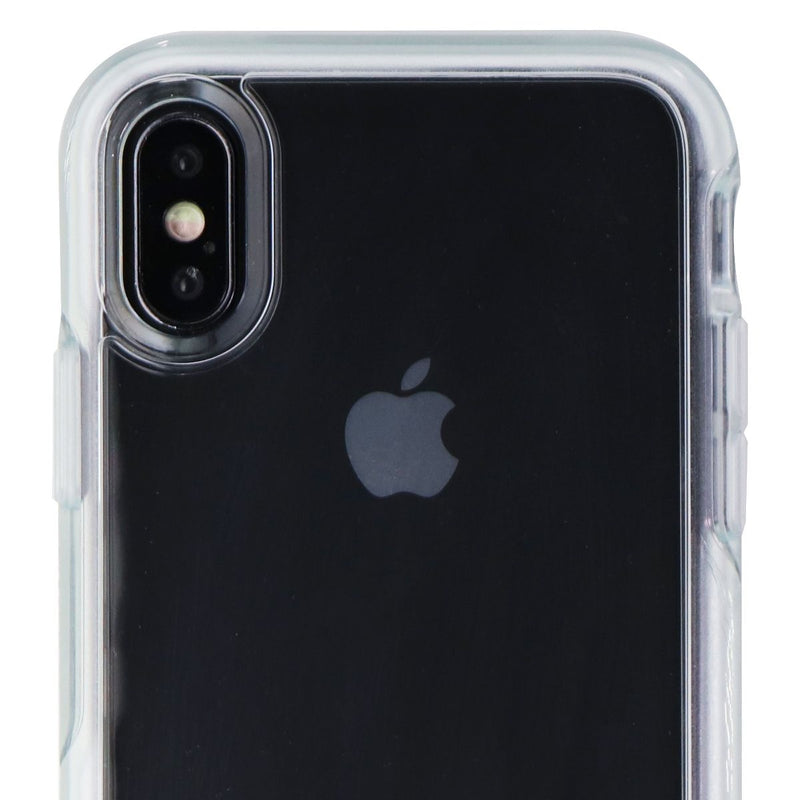 OtterBox Symmetry Case + Alpha Glass Screen Protector for iPhone Xs/X - Clear