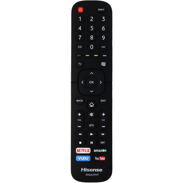Hisense Remote Control (EN2A27HT) for Select Hisense and Sharp TVs - Black