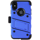 ZIZO Bolt Series Dual Layer Case for Apple iPhone Xs / X - Blue/Black