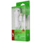 NEM (2.1A) Single USB Car Charging Adapter with 5-Foot Cable for iPhones - White