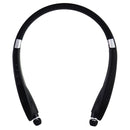 Amorno (SX-991) Bluetooth Wireless Neckband Retractable Headphones - Black