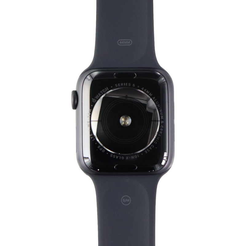 Apple Watch Series 5 (GPS + Cellular) 44mm Space Gray Aluminum/Black Sport Band