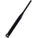 Bendable WiFi Replacement Antenna with SMA Female Connection - Black - 7.75 inch