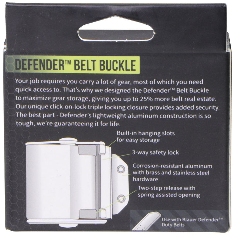 Blauer. DEFENDER Premium Leather Duty Belt & Buckle Combo (Size 38) B011/BB001