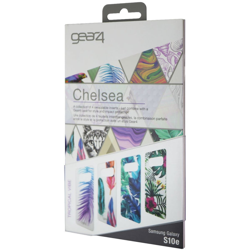ZAGG Swappable Inserts for Samsung Galaxy S10e Chelsea Cases - Tropical Vibe