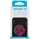 SpinPop Grip, Kickstand, Organizer Novelty Holder - Colorful Red Lace