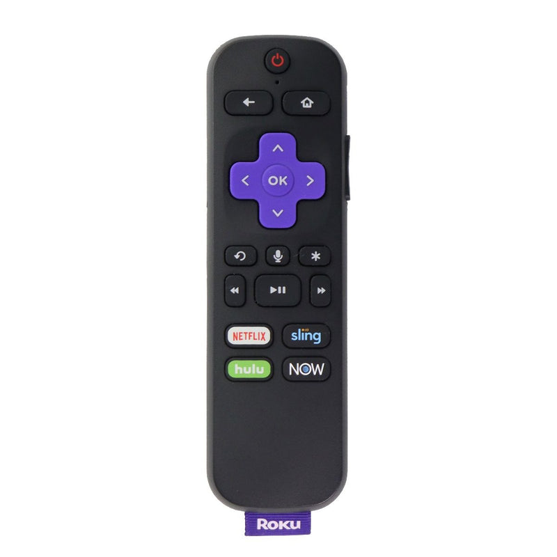 Remote Control RC-AL2 for TVs w/ Nettflix/Sling/Hulu/Now Buttons- Black