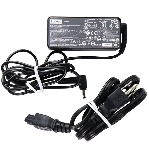 Lenovo OEM AC/DC Power Adapter With Small Plug - Black (ADLX45NCC3A)