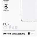 Tech21 Pure Clear Series Hybrid Case for Samsung Galaxy 20 Ultra - Clear