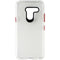 Nimbus9 Phantom 2 Series Flexible Gel Case for LG G8 ThinQ - Clear/Red