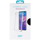 Key Hybrid Hard Case for Samsung Galaxy (S10+) Smartphones - Clear