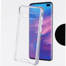 Key Hybrid Hard Case for Samsung Galaxy (S10+) Smartphones - Clear