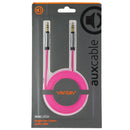 Ventev 4-Foot AuxCable Tangle-Free 3.5mm Audio & Music Cable - Pink