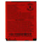 HTC btr6425b 3.7v 1620mAh Lithium Ion Battery for HTC Rezound - Red