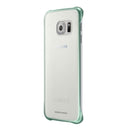 Samsung Protective Cover for Samsung Galaxy S6 Edge smartphone - Clear / Green