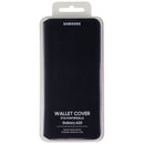 Samsung Wallet Cover Hard Folio Case for Samsung Galaxy A20 - Black