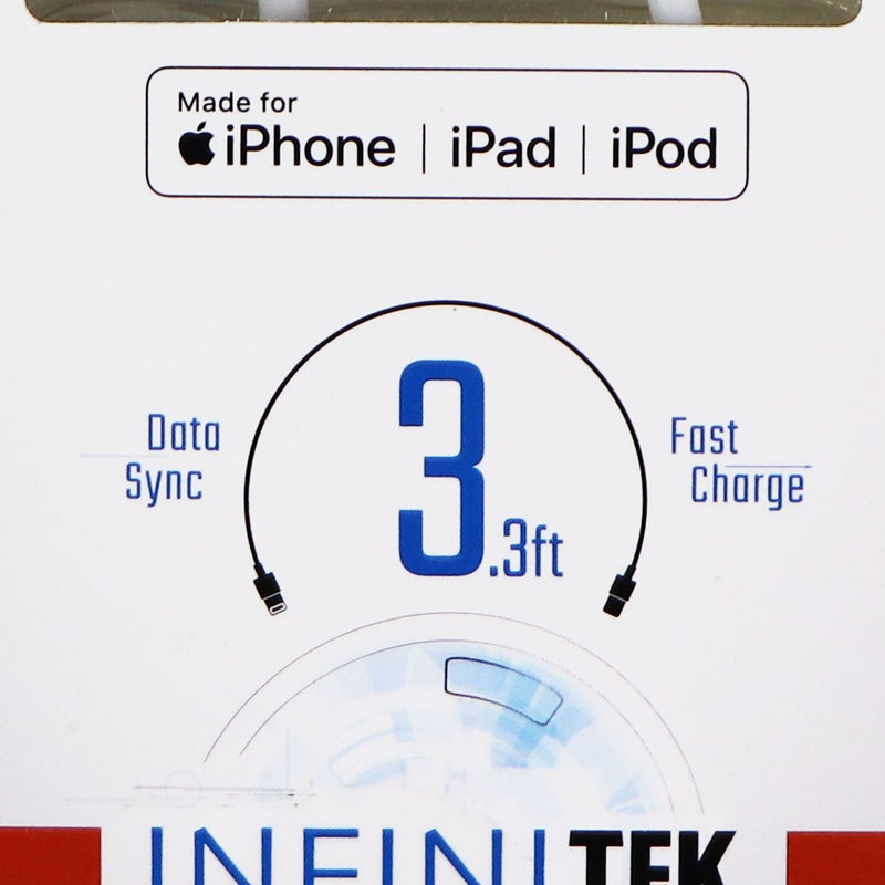 Infinitek 3.3-Foot (USB-C) Cable for iPhone, iPad, and iPod - White