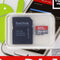 SanDisk Ultra Plus microSDXC UHS-1 Card with Adapter - 256GB - (130MB/s)