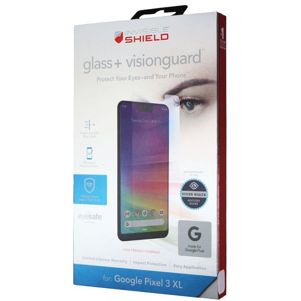 ZAGG Invisible Shield Glass+ VisionGuard for Google Pixel 3 XL - Clear