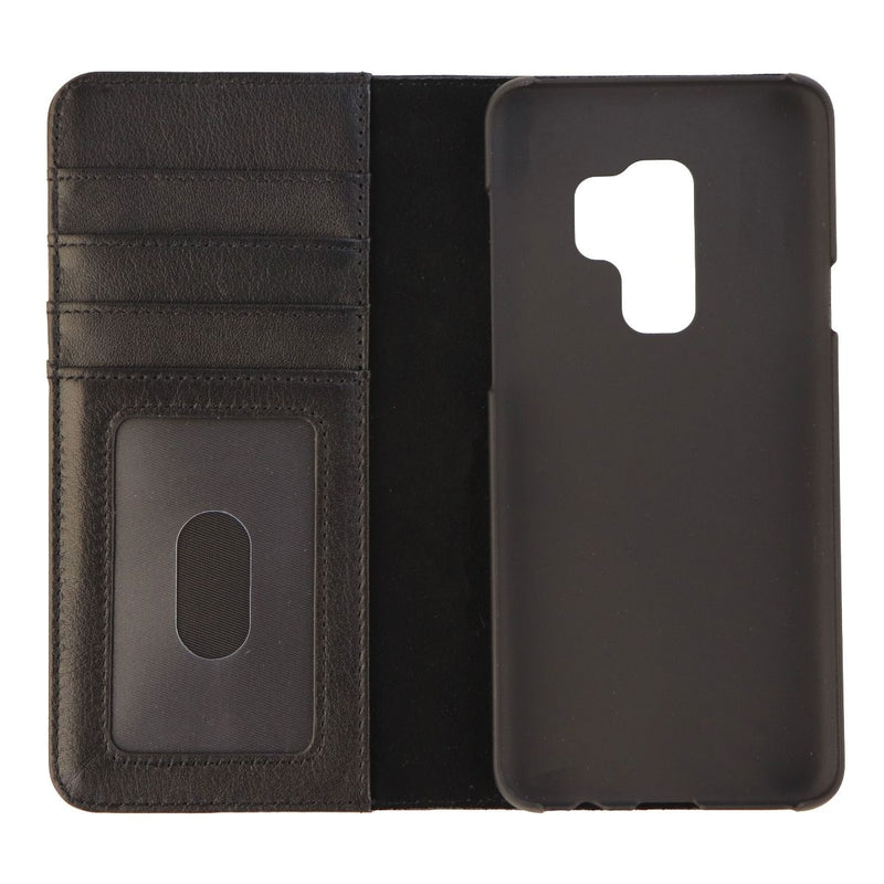 Case-Mate Wallet Folio Series Case for Samsung Galaxy S9+ (Plus) - Black Leather