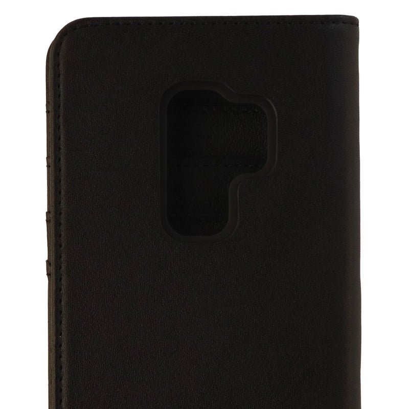Case-Mate Wallet Folio Series Case for Samsung Galaxy S9+ (Plus) - Black Leather