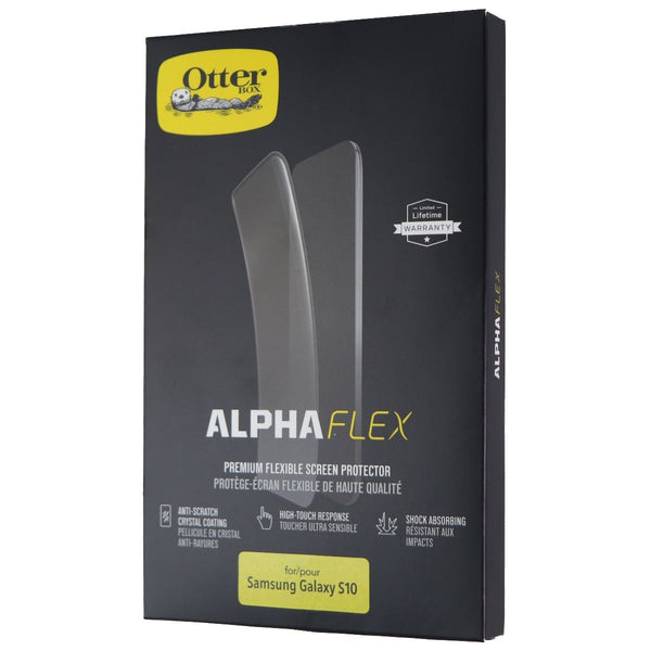 OtterBox Alpha Flex Premium Flexible Screen Protector for Galaxy S10 - Clear