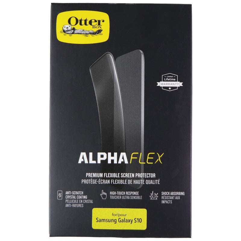 OtterBox Alpha Flex Premium Flexible Screen Protector for Galaxy S10 - Clear