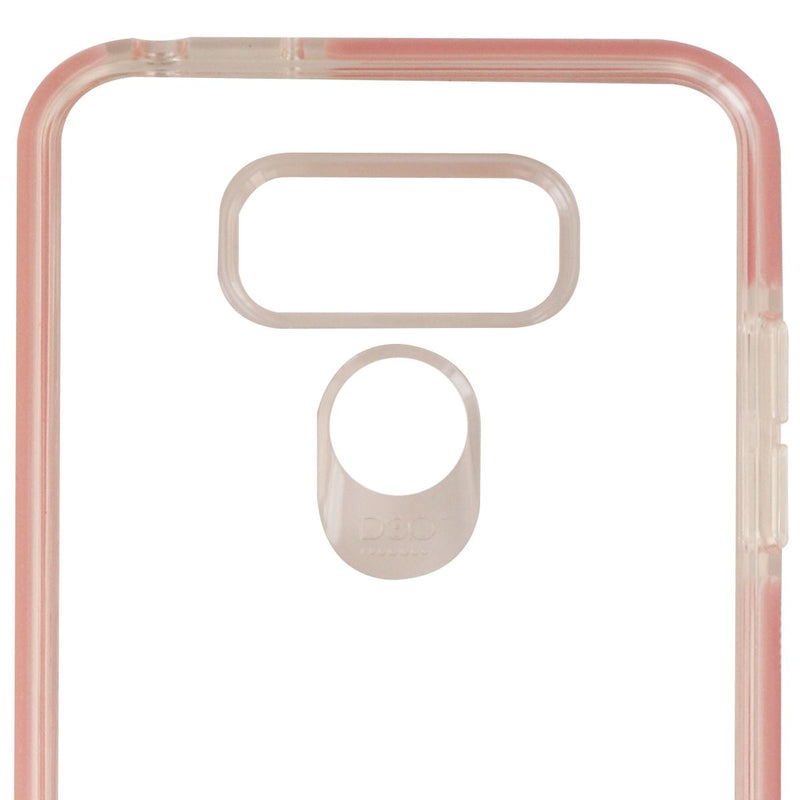 ZAGG Piccadilly Series Hybrid Hardshell Slim Case for LG G6 - Clear / Pink