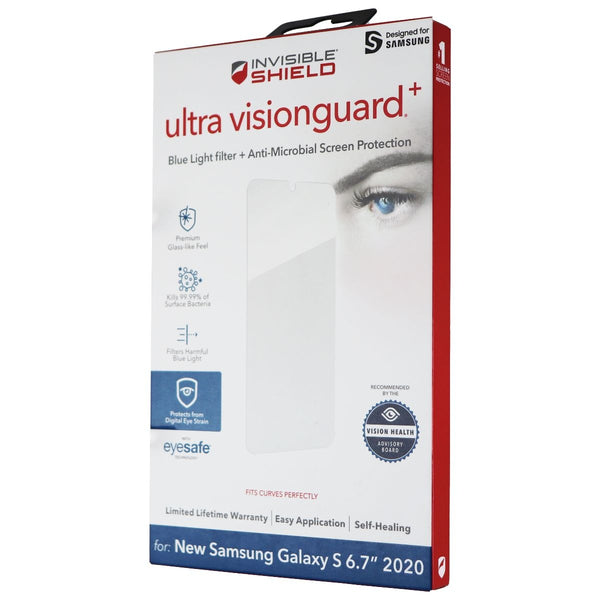 ZAGG Ultra Vision Guard+ Screen Protector for Galaxy S20+ (Plus) - Case Friendly