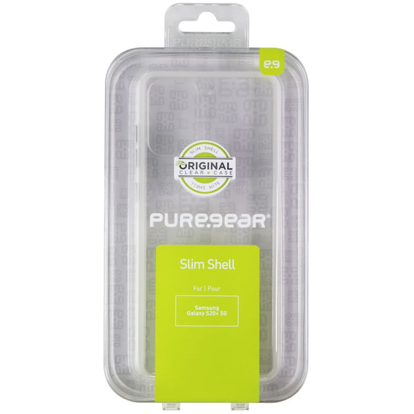 PureGear Slim Shell Series Hard Case for Samsung Galaxy S20+ 5G - Clear/Frost