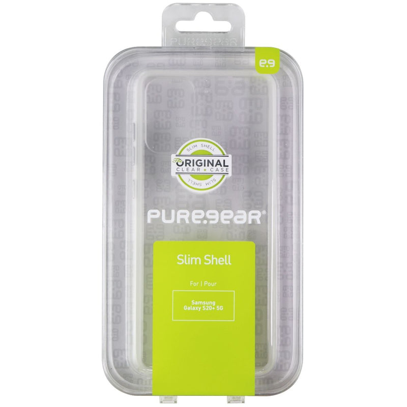 PureGear Slim Shell Series Hard Case for Samsung Galaxy S20+ 5G - Clear/Frost