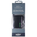 Key Quick Charge 3.0 Single USB Wall Charger Travel Adapter - Black